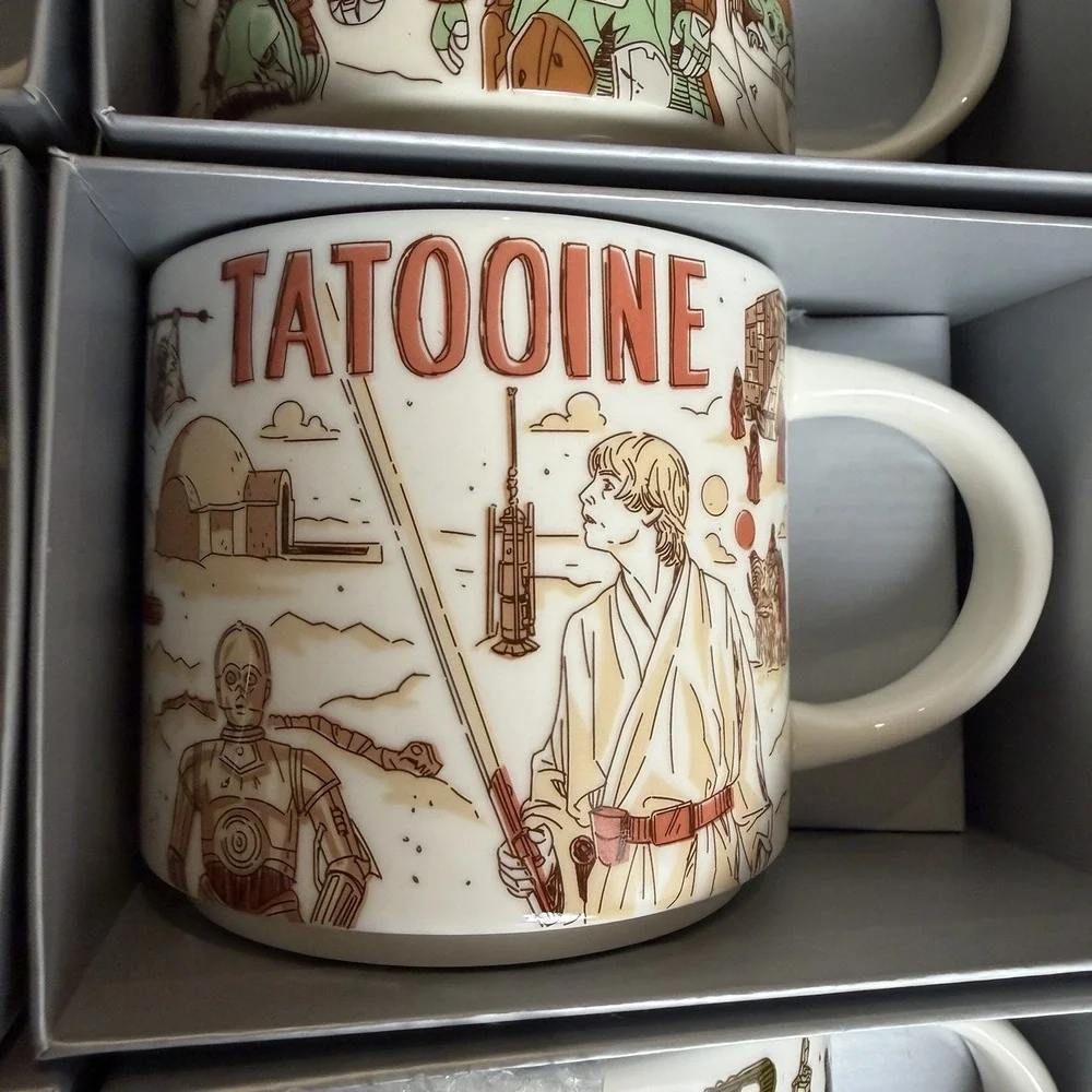 Star Wars Starbucks Disney Been There Series Mug Set of 9 Dead Stock New in Box